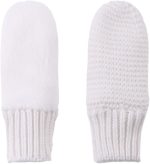 JANGANNSA Basic Winter Baby Mittens Knitted Boys Girls Gloves Warm Fleece Lined Kids Mittens - Image 2